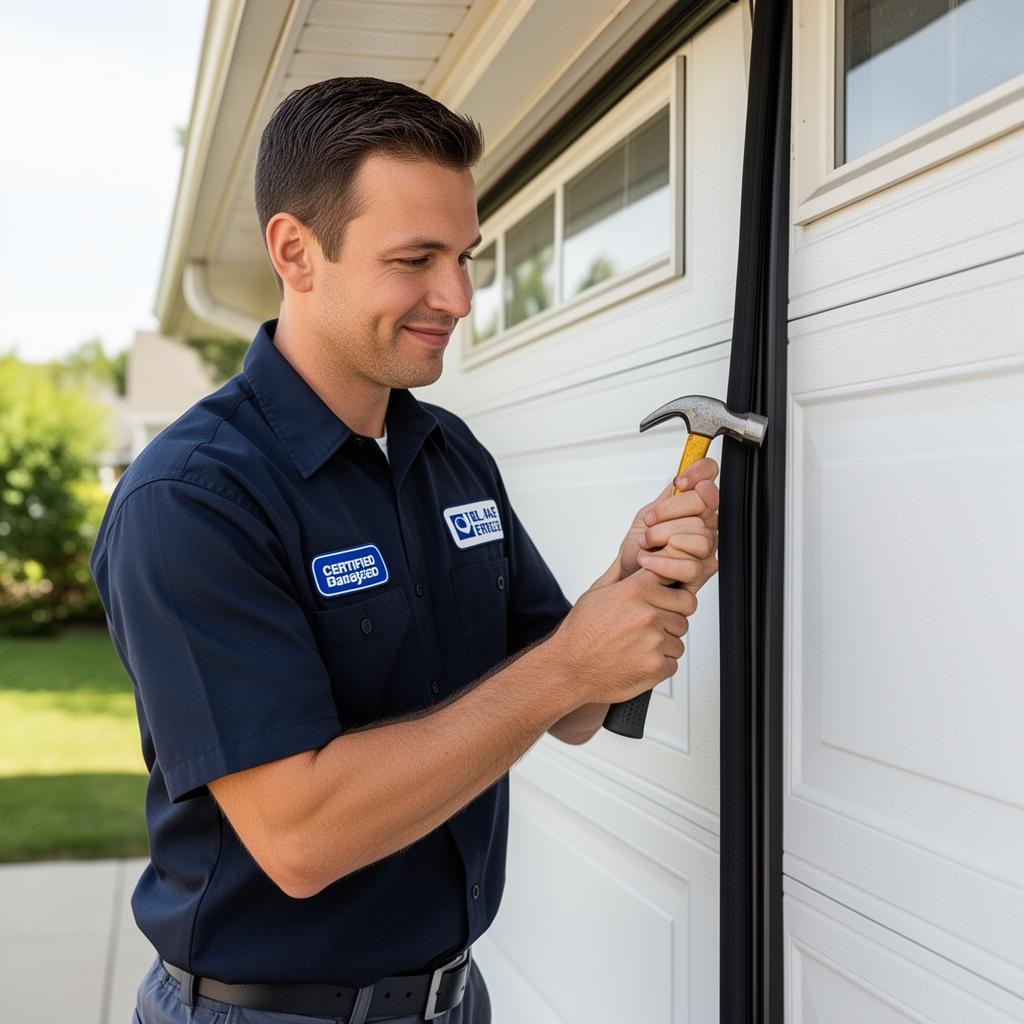 White Swan Garage Doors certified technician team providing professional service